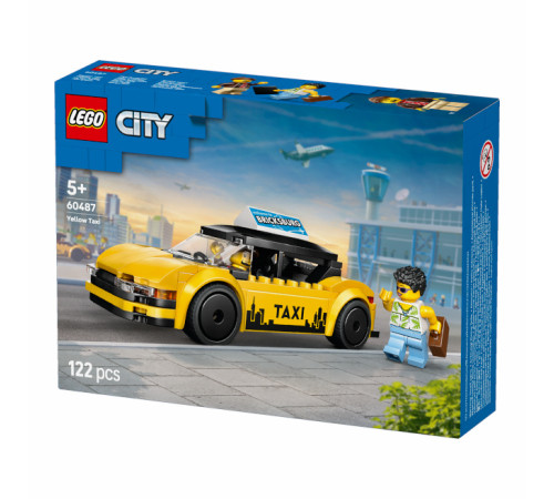 Детский&nbsp;магазин в Кишиневе в Молдове lego city 60487 Конструктор "Желтое такси" (122 дет.)