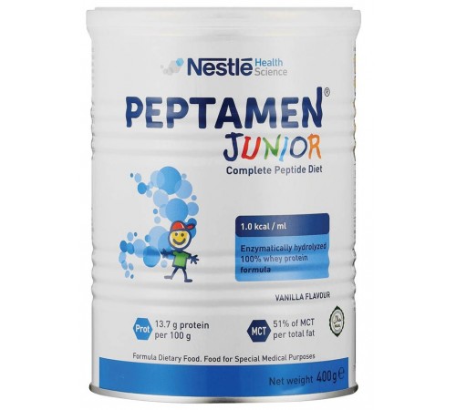 Детское питание в Молдове Nestle Peptamen Junior (от 1 года до 10 лет) 400гр. Детское питание в Молдове nestle peptamen junior (от 1 года до 10 лет) 400гр.