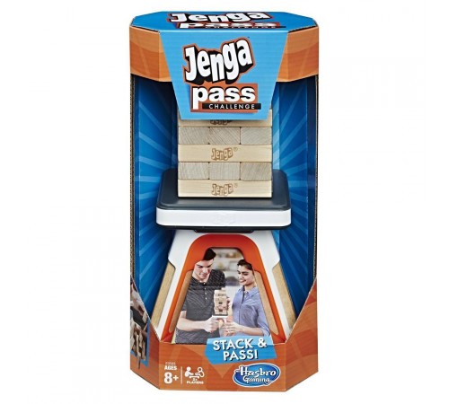  hasbro e0585 jocul "jenga pass challenge"