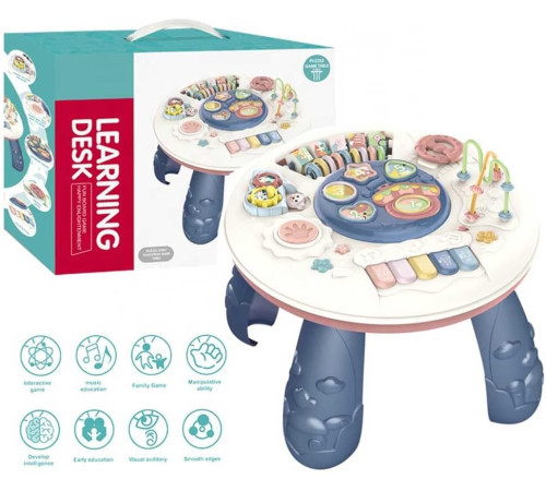 bibiin toys 648a-60 masă de joacă pentru copii (albastru închis)