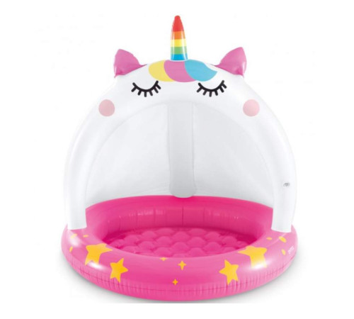 intex 58438 piscină gonflabilă pentru copii "unicorn" (102x102 cm)