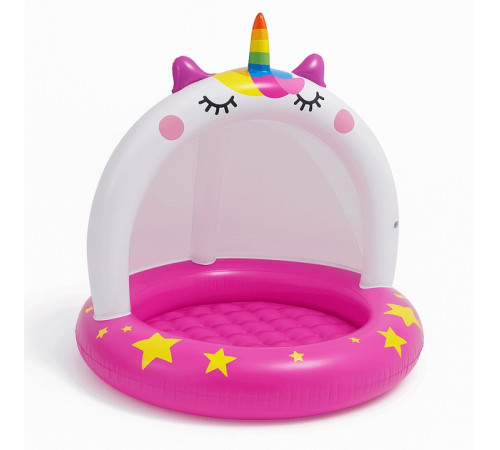 intex 58438 piscină gonflabilă pentru copii "unicorn" (102x102 cm)