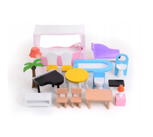 63369 casuta din lemn pentru papusi (120 cm.)