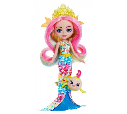 enchantimals hcf68 papusa "radia rainbow fish"