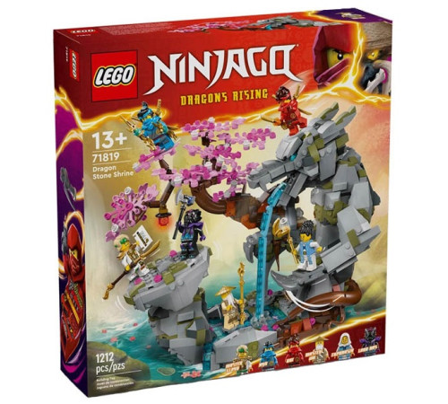  lego ninjago 71819 constructor "altarul-dragon de piatra" (1212 el.)