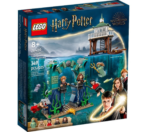 lego harry potter 76420 constructor "triwizard tournament: the black lake" (349 el.)