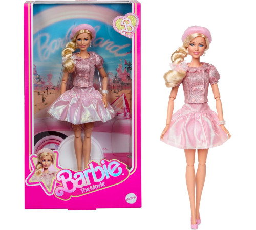barbie jbj53 Коллекционная кукла "the move" в розовом пышном платье