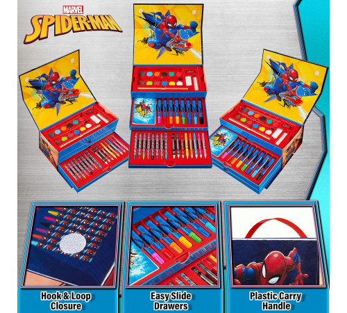 total office spn-1113 set de pictura "spider man" (42 piese)