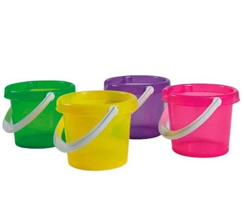 androni 0371-002p găleată pentru copii "transparente" (în sort.)