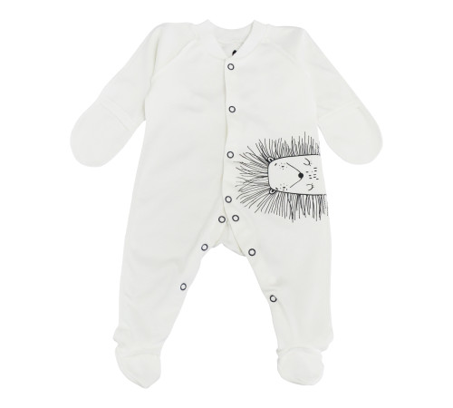 Haine pentru copii in Moldova minikin 242240362 salopetă "hedgehog" (m. 62) lăptos