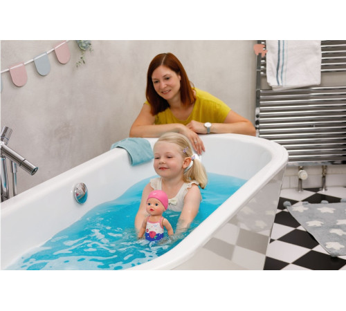zapf creation 839454 Кукла "baby born swimming lizzie" (30 см)