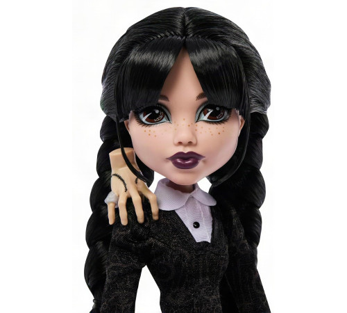 monster high jnj91 păpușă de colecție "wednesday addams"