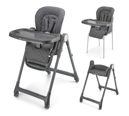 kinderkraft scaun pentru copii 3-in-1 tulo gri