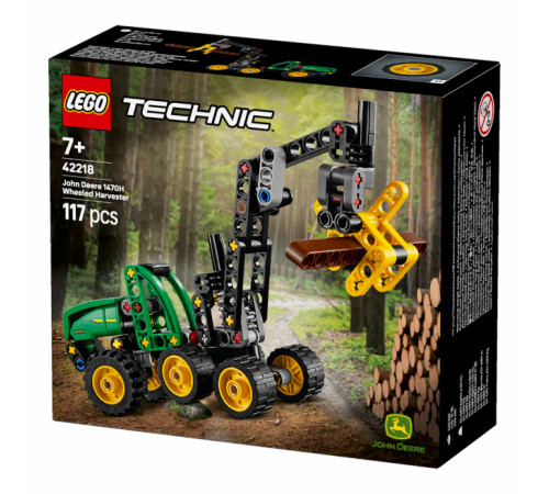  lego technic 42218 Конструктор "Колесный комбайн john deere 1470h" (117 дет.)