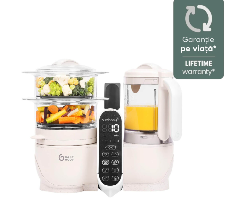 babymoov a001135 robot multifunctional 5 in 1 "nutribaby+" (bej)