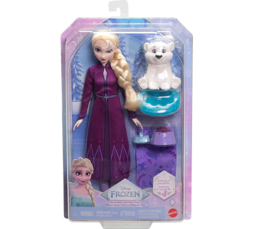 disney princess jfg16 Кукла Эльза с медвежонком "Холодное сердце"