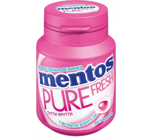Детское питание в Молдове mentos Жевательная резинка pure fresh "Тутти Фрутти"(54 гр.)