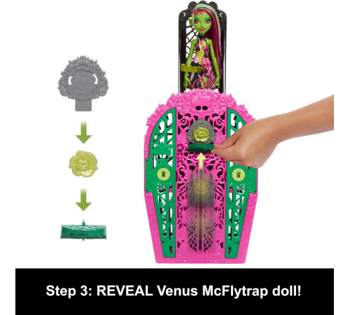monster high hyt75 Набор-сюрприз mysteries "Секреты Венеры МакФлайтрап"