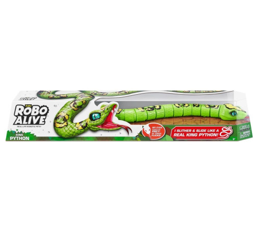 zuru robo alive 7169 jucărie interactivă "king pyton"