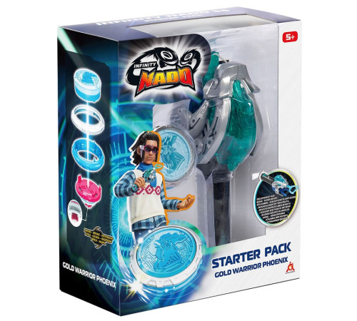 Детский магазин в Кишиневе в Молдове Infinity Nado 670154 Игровой набор "Starter -  Gold Warrior Phoenix" 42500  infinity nado 670154 Игровой набор "starter -  gold warrior phoenix" 42500
