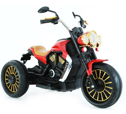  chipolino Мотоцикл на аккумуляторе turbo elmtr02303re красный