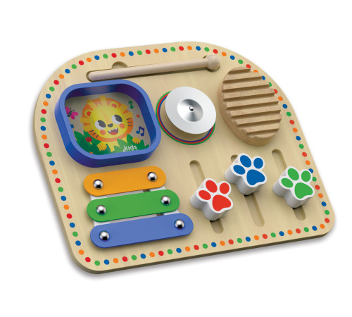 kids hits kh20/038 tablă din lemn "leo tunes"