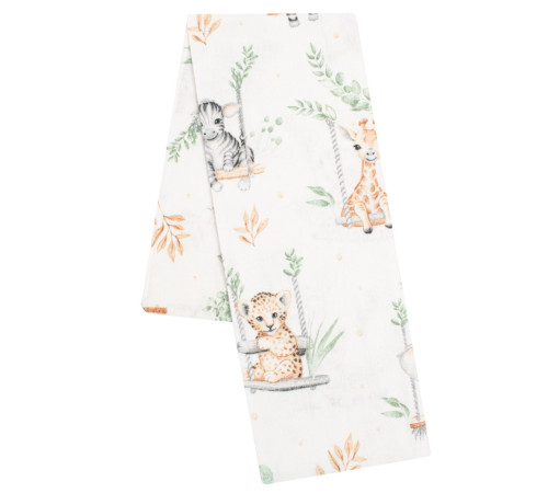 new baby 56589 pelinca flanel "zoo" bej
