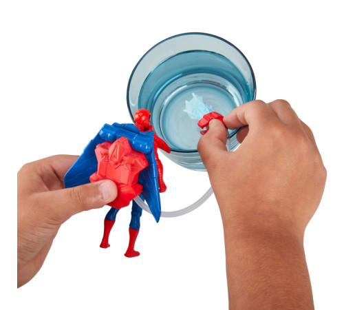 spider-man f7847 spd ​set de jocuri "aqua web warriors" (10 cm) în sortiment.