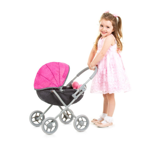 chipolino Коляска для кукол "daisy" kzkdz02402pp pink