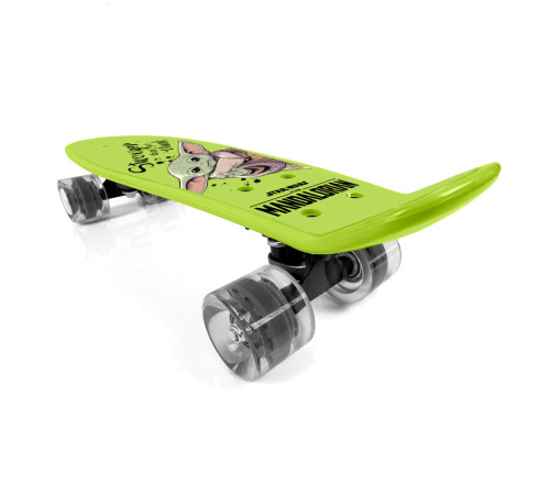 seven 59961 skateboard "grogu"