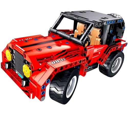 xtech bricks 8017 constructor cu telecomandă 2-în-1 "suv" (333 el.)