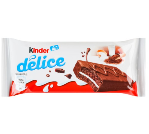  Бисквитное пирожное kinder delice (39 г)