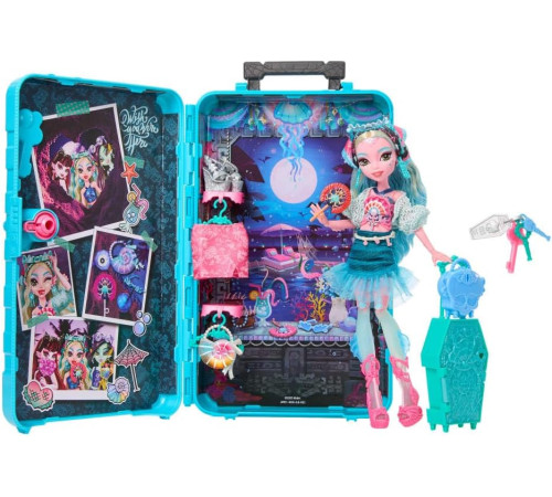 monster high jdr51 Кукла Лагуна "Кошмарные каникулы: Ужас-секреты"