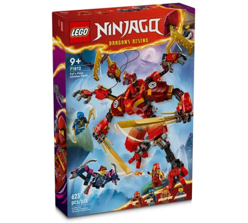 Jucării pentru Copii - Magazin Online de Jucării ieftine in Chisinau Baby-Boom in Moldova lego ninjago 71812 constructor "robotul ninja catarator al lui kai" (623 el.)