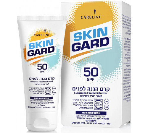 careline skin gard cremă de protecție solară pentru față  spf50 (60 ml.) 338155