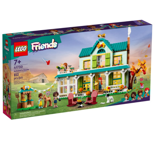 lego friends 41730 constructor "casa toamnei" (853 el.)