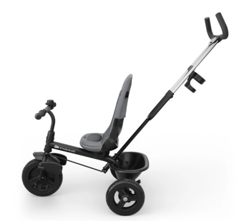kinderkraft Детский трицикл aston 2 plus (серый)
