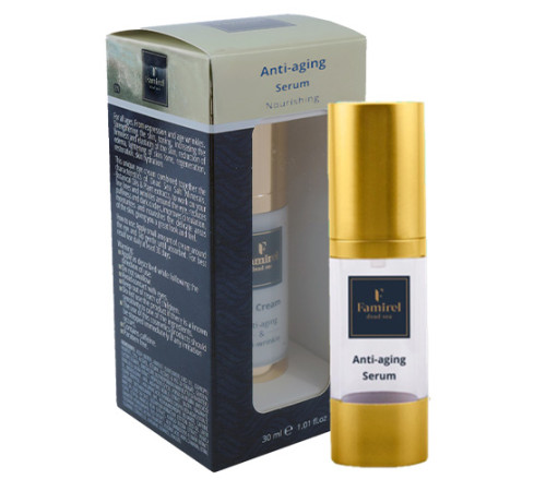 famirel Питательная антивозрастная сыворотка с гиалуроновой кислотой и коллагеном (30 мл) 085281