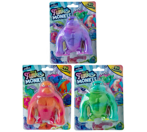 orb 4192901807 jucărie antistres funkee animalz "maimuţă" (in sort.)