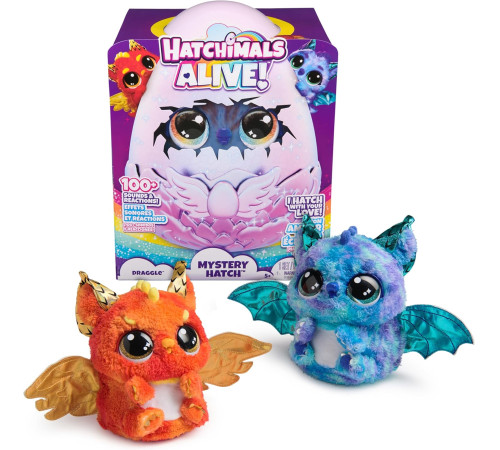 hatchimals 6069282 Игрушка интерактивная "alive draggle"