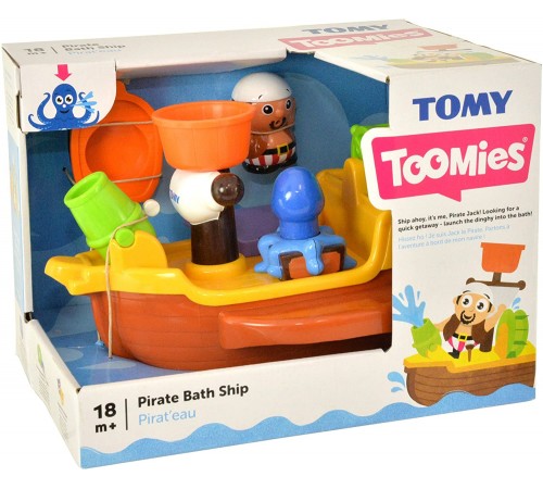 tomy 27729 Игрушка для купания "Пиратский корабль" e71602