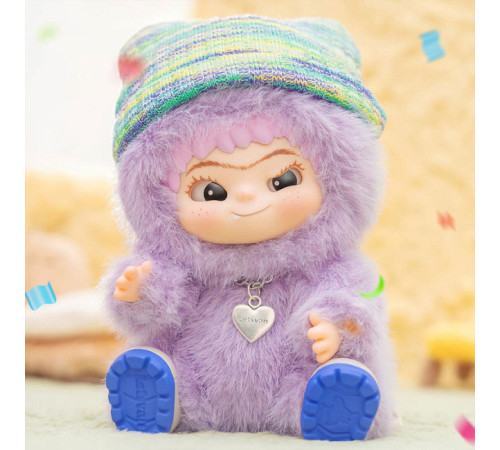 pop top wakuku 17wk-0601 jucarie de plus breloc surpriza "petrecerea vesela"