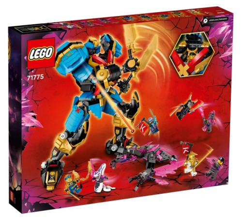 lego ninjago 71775 Конструктор "Самурай Х Нии МЕХ" (1003 дет.)