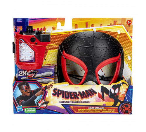 spider-man f3733 Мини-бластер и маска marvel (в асс.)