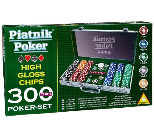 piatnik 7903 joc de masă "set poker" (300 jetoane)