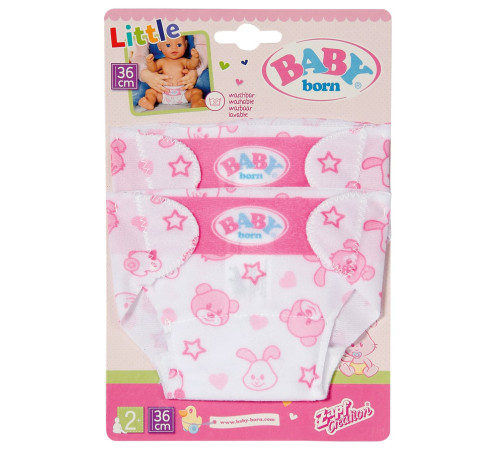 zapf creation 828908 scutece baby born (36 cm) 2 buc.
