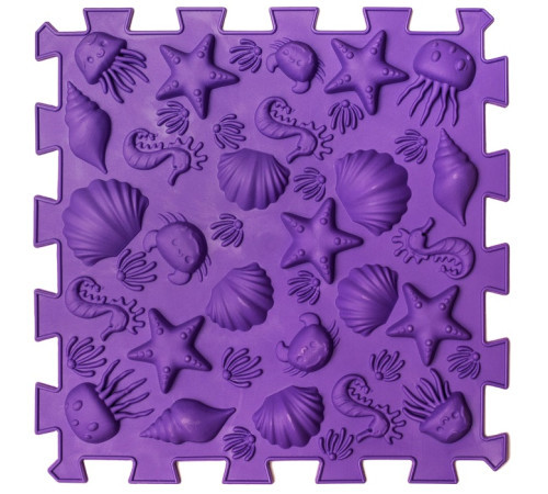 ortek 13041 covoraș de masaj "ortek mix puzzle-uri" 12 elemente + "modele" cadou