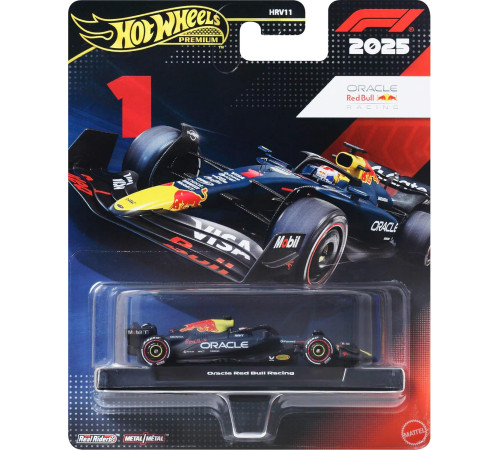  hot wheels jkd83 model de colecție "premium f1 oracle red bull racing max verstappen" (1:64)