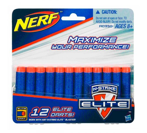 Nerf A0350 Комплект 12 стрел для бластеров Детский магазин в Кишиневе в Молдове nerf a0350 Комплект 12 стрел для бластеров