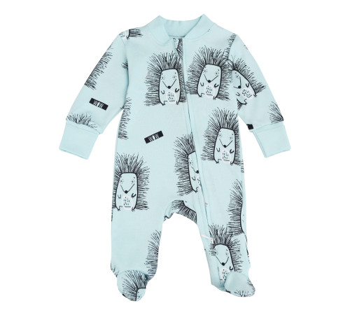 Haine pentru copii in Moldova minikin 242260374 salopetă cu fermoar "hedgehog" (m.74) albastru